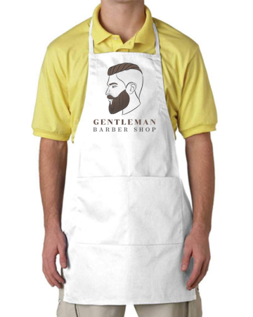 Classic Salon Apron with Dual Pocket